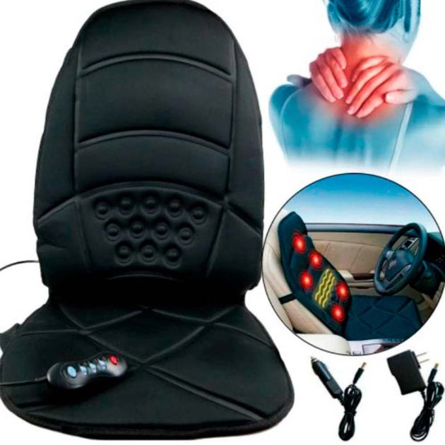 Массажная накидка на кресло CUSHION HL-889 с подогревом и пультом управления