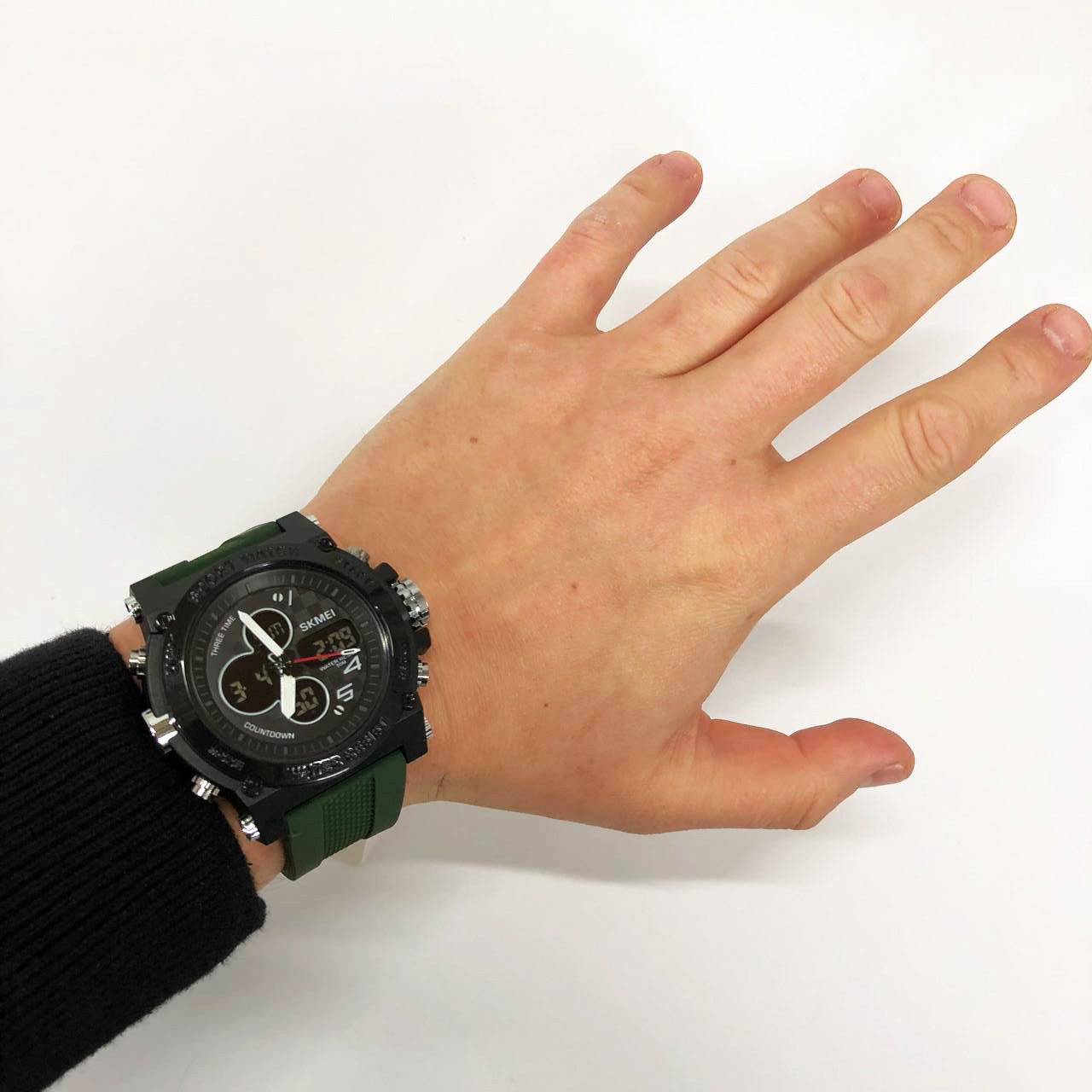 Годинник наручний чоловічий SKMEI 2065AG, водонепроникний чоловічий годинник, чоловічий спортивний