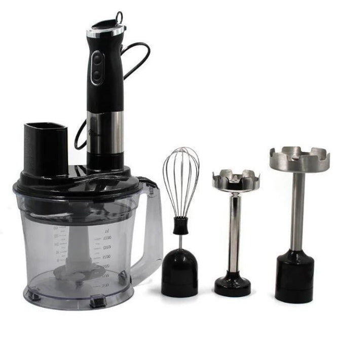 Блендер погружной многофункциональный 6 в 1 Domotec MS-5107 800 Вт, Мощный блендер для дома