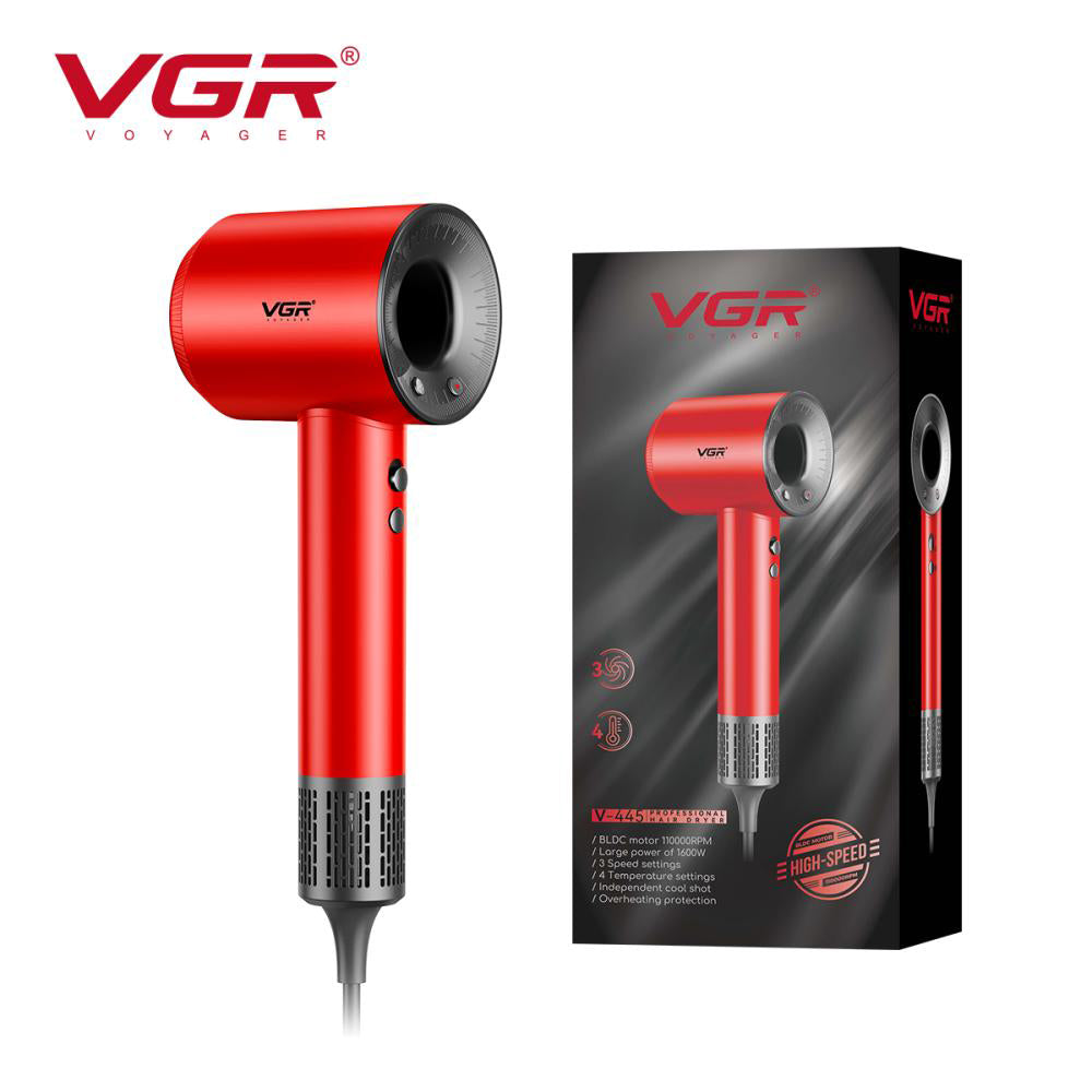 Фен профессиональный VGR V-445 RED