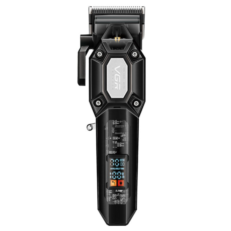 Аккумуляторная машинка для стрижки VGR V-600. Цвет: черный