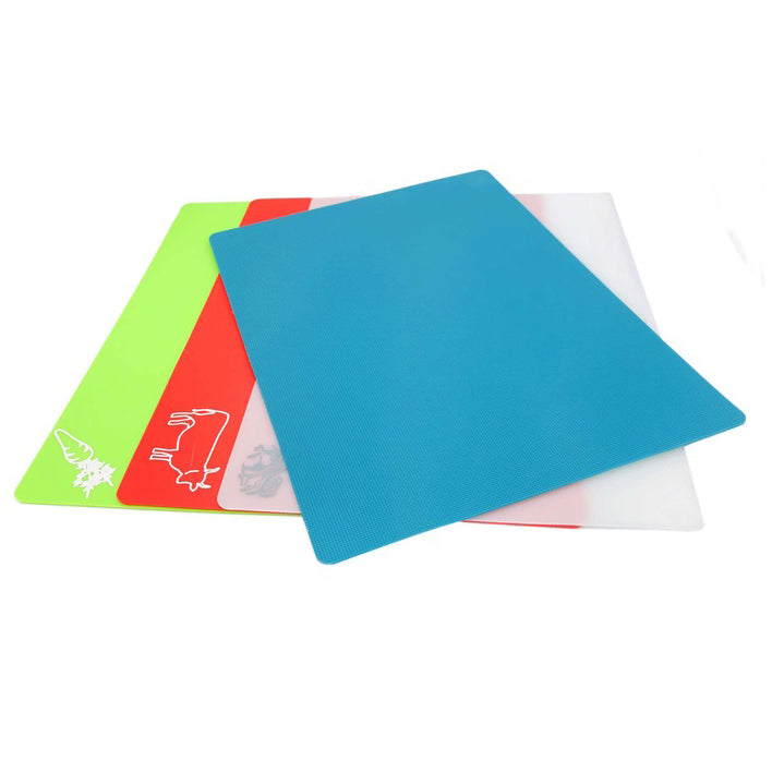 Набор разделочных двусторонних досок Con Brio CB-637 4 доски 40,6 * 30,5 * 0,2см