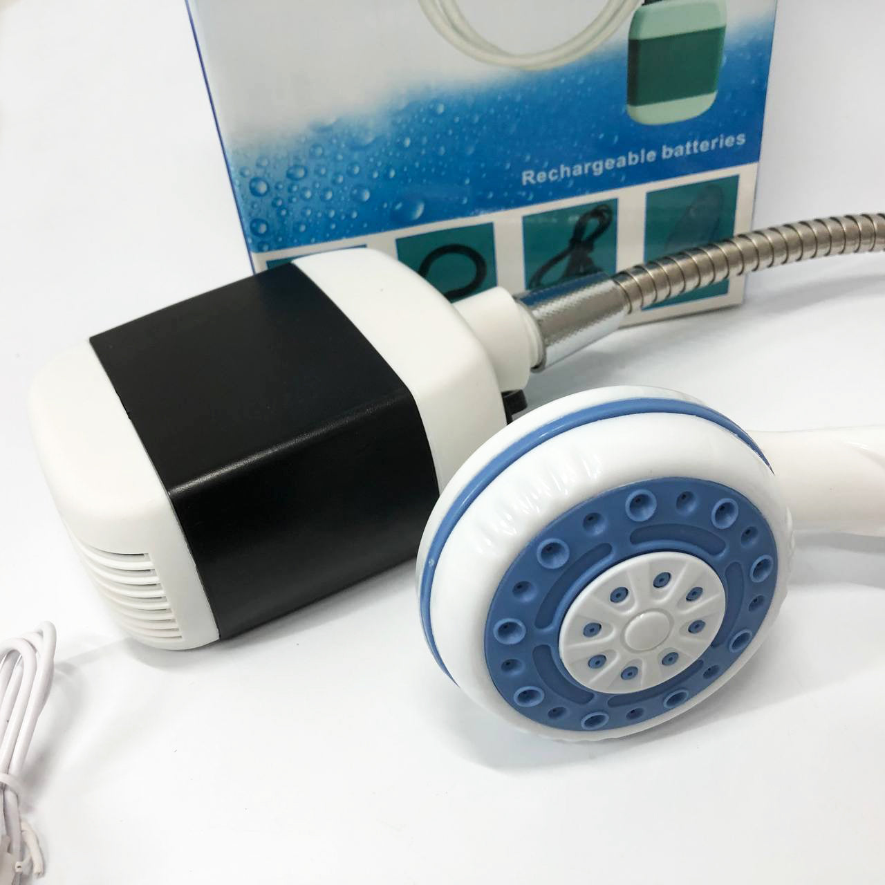 Душ аккумуляторный туристический переносной портативный походный мобильный душ Portable Outdoor Shower