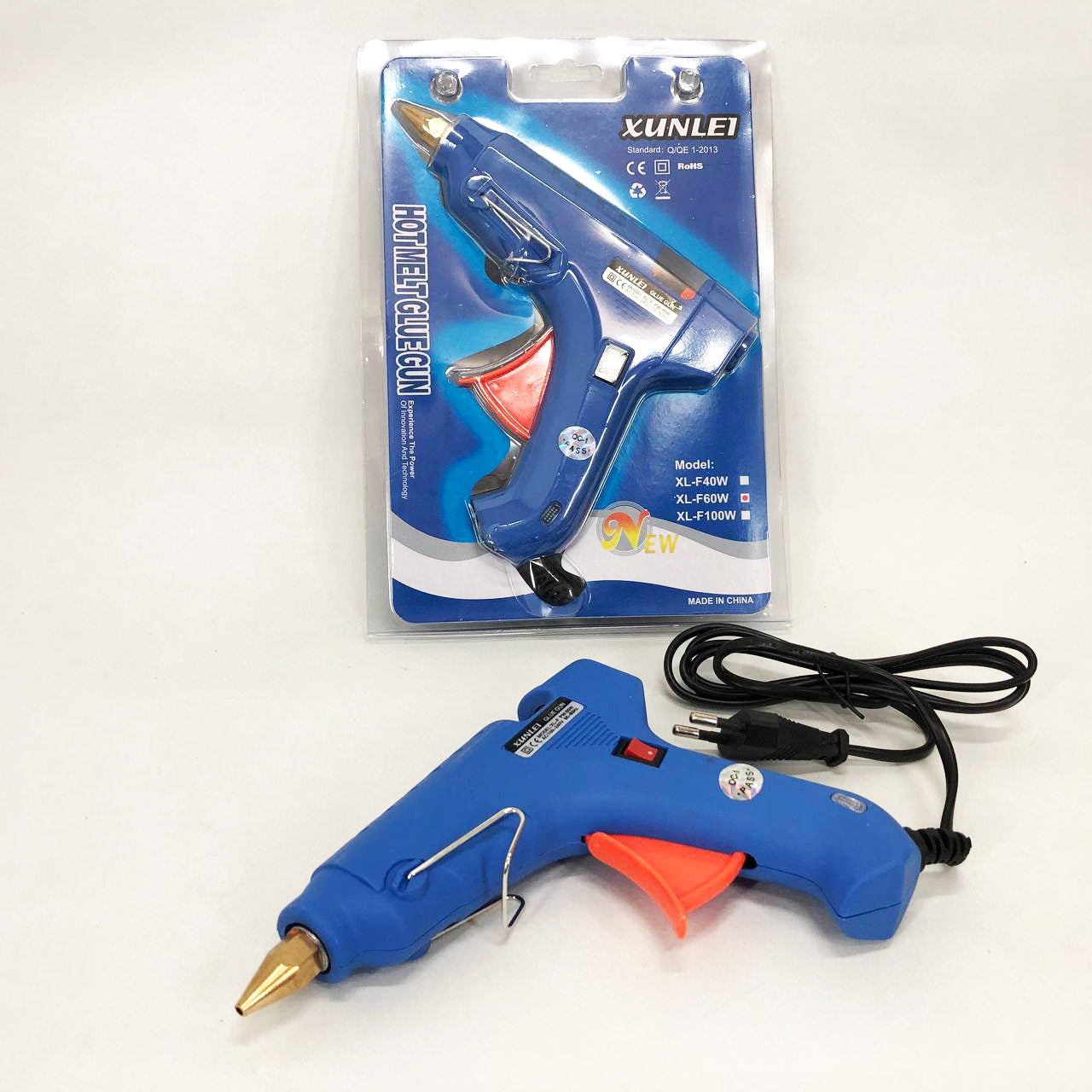 Клеевой пистолет с выключателем Xunlei XL-F60 60W для стержня 11,5 мм