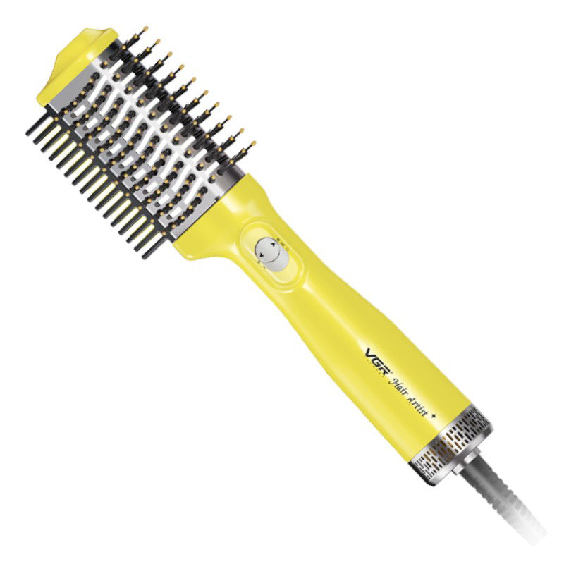 Фен стайлер для укладання та завивки волосся VGR V-497. Колір: жовтий