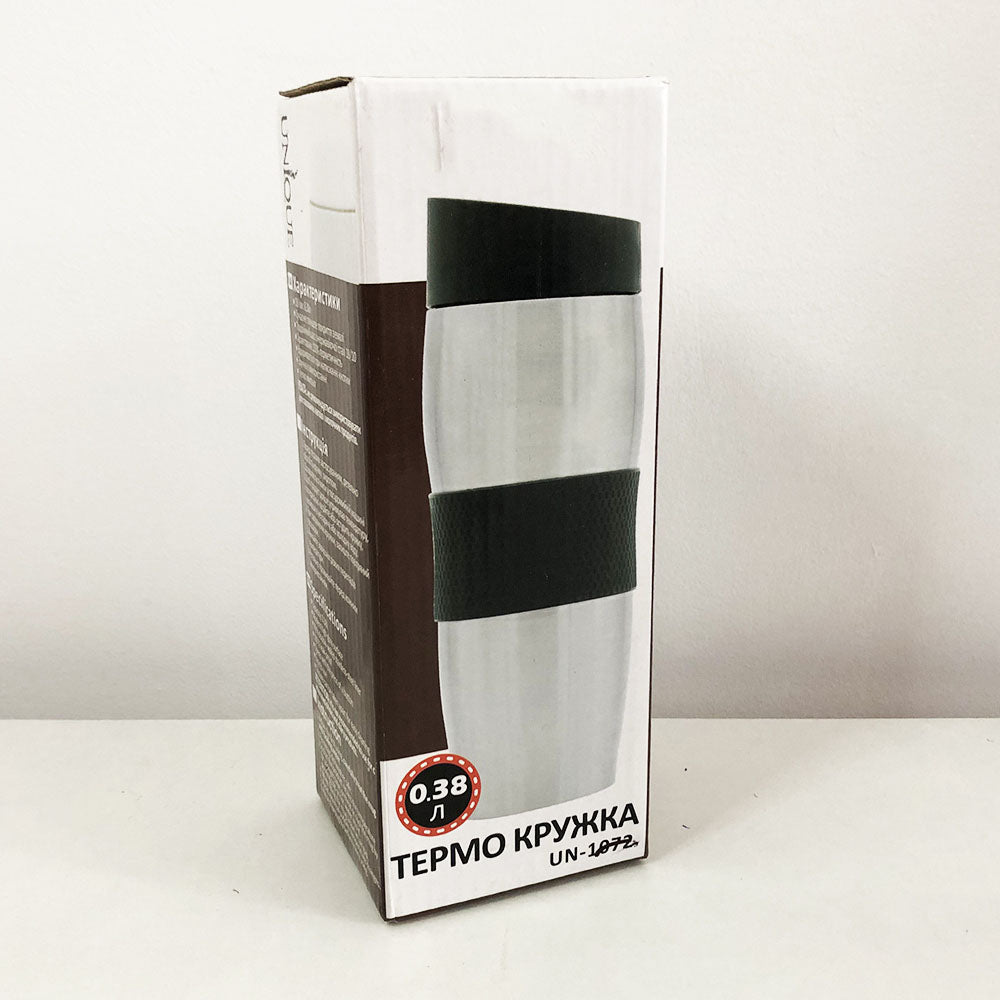 Термокружка UNIQUE UN-1072 0.38 л, Термокружка для детей, Термос для питьевой воды. Цвет: синий