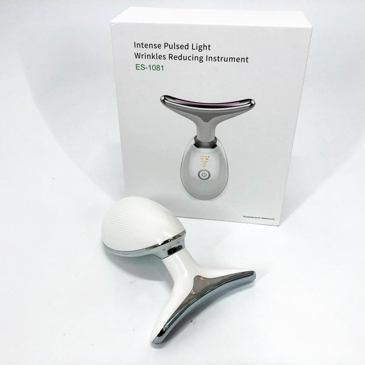 Аппарат для микротоковой терапии для лифтинга лица и шеи ES-1081 микротоковый массажер