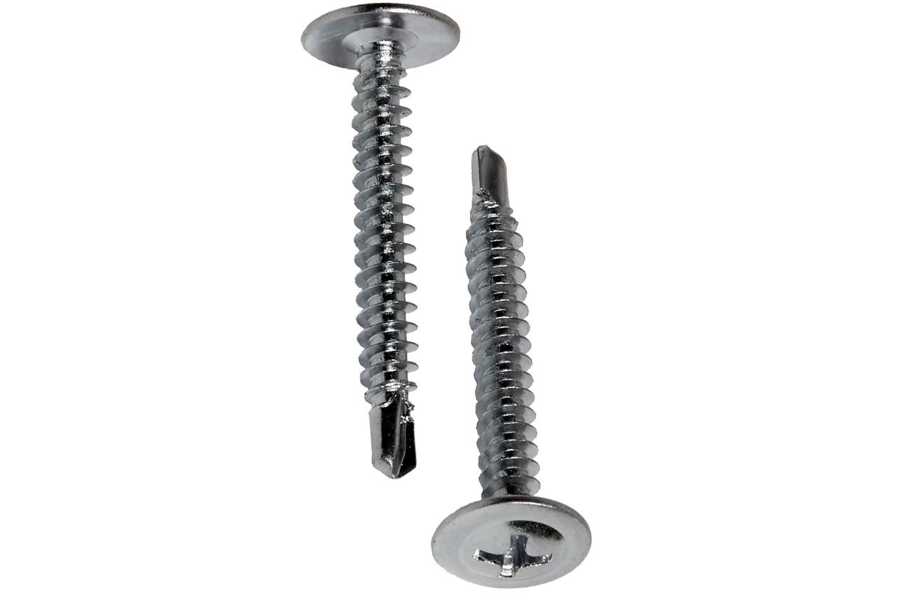 Саморіз із прес-шайбою Apro - 4,2 x 25 мм бур (100 шт.)