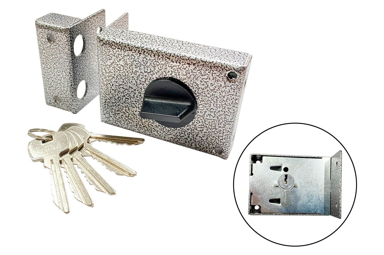 Замок накладной FZB-Sofia - **98 x 72мм 3H1-1,2