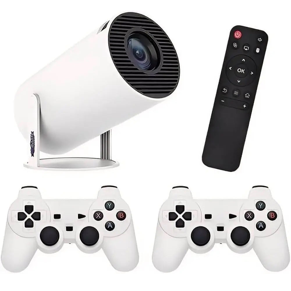 Смарт-проектор - ігрова приставка з джойстиками X10 Plus