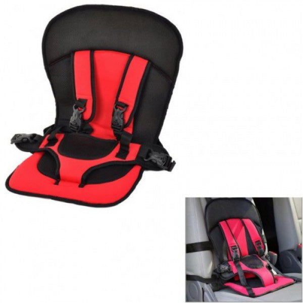 Детское бескаркасное автокресло Multi Function Car Cushion до 12 лет. Цвет: красный