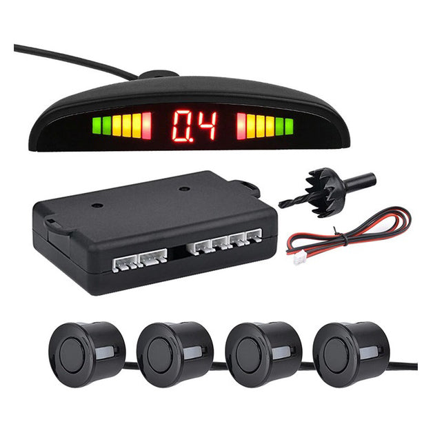 Парковочная система на 4 датчика парковки парктроник Assistant Parking Sensor