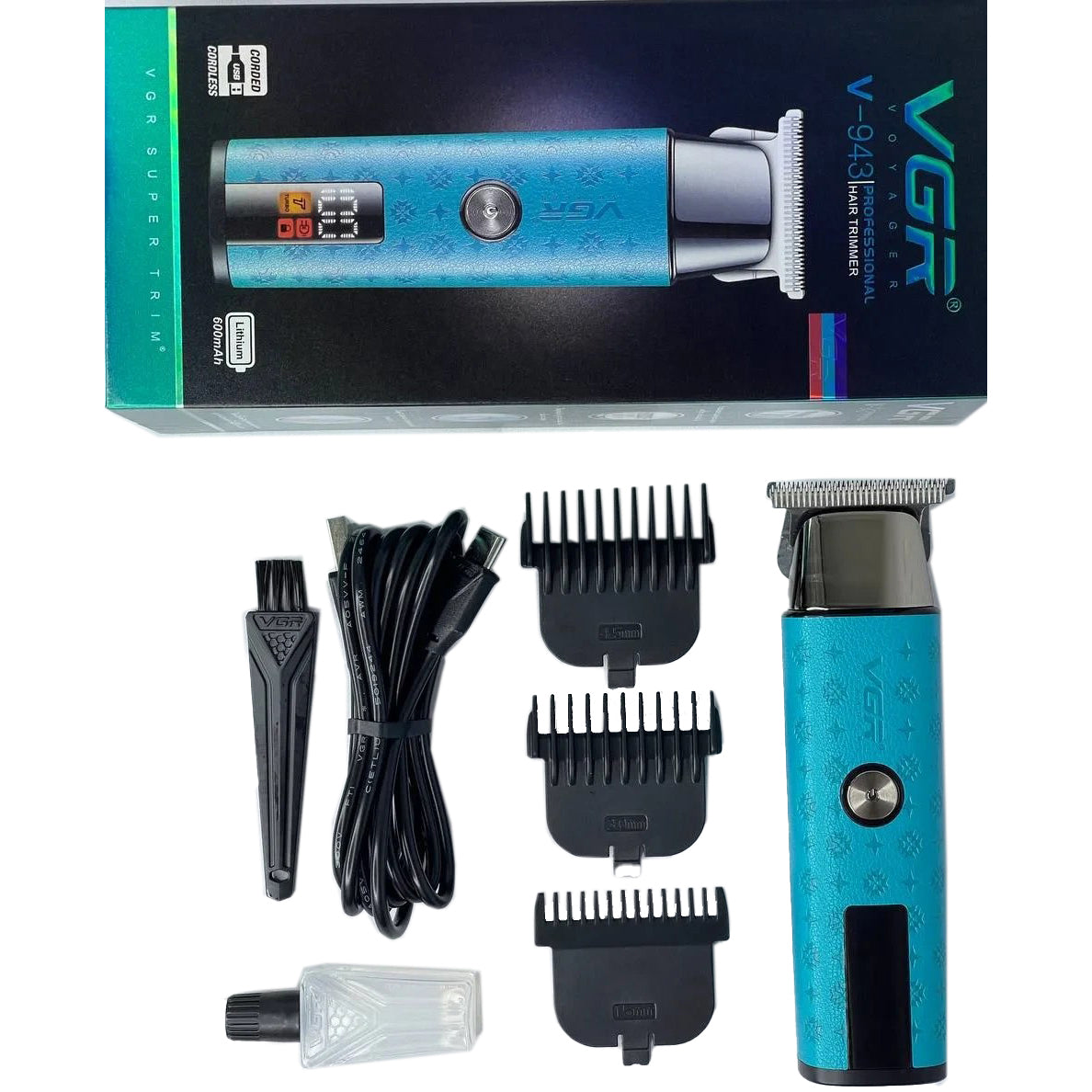 Триммер VGR V-943 BLUE