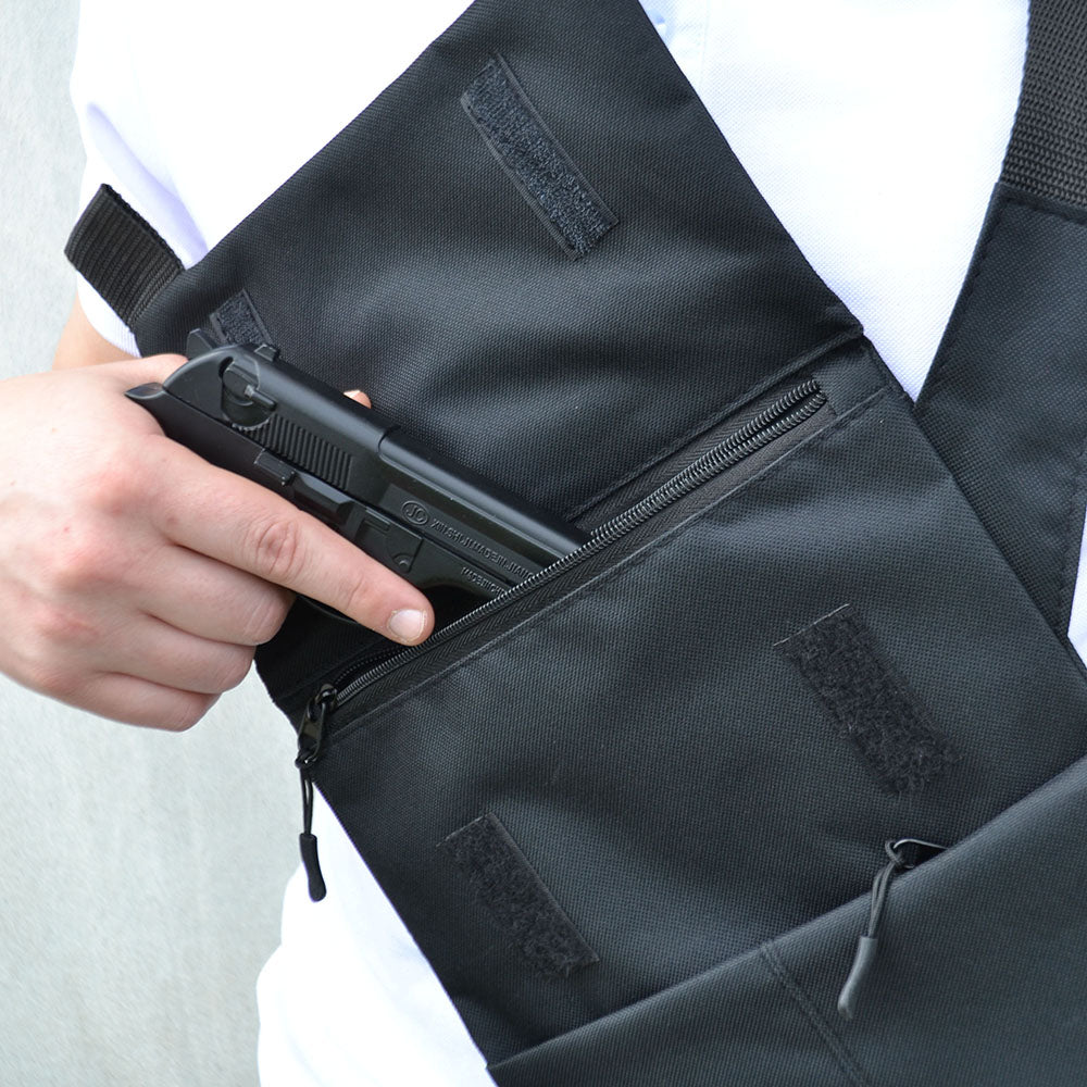 Тактический мессенджер, Мужская сумка черная тканевая, Мужская сумка через плечо кожа