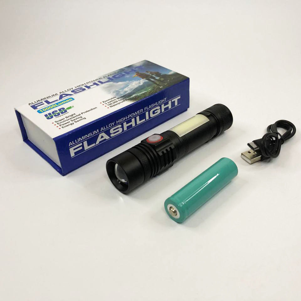 Светодиодный фонарь светильник BL-502 T6+COB, Фонарик police оригинал, Фонарик полис