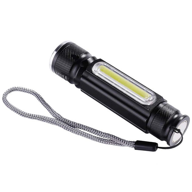 Фонарик портативный светодиодный Police BL-516/616-T6-COB с USB-зарядкой, магнитом и функцией зума