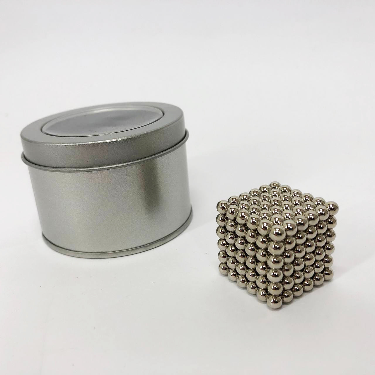 Магнитный конструктор Нео NeoCube Серебро, головоломка Neocube, развивающая игрушка магнит