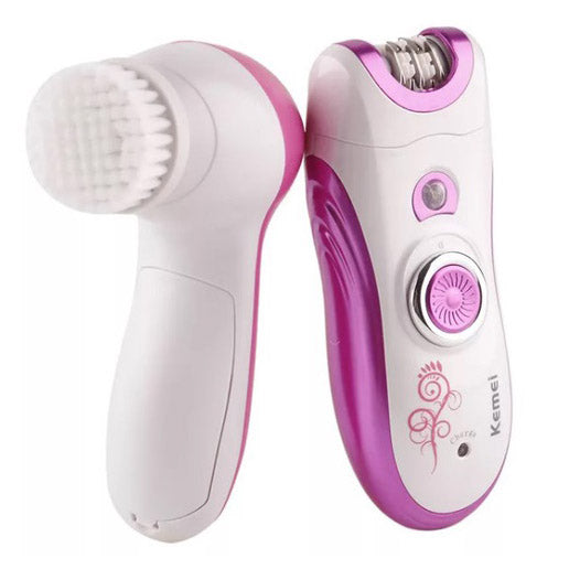 Эпилятор женский многофункциональный 6 в 1 пинцетный Kemei KM-3066 Х массажер уход за кожей 2 скорости
