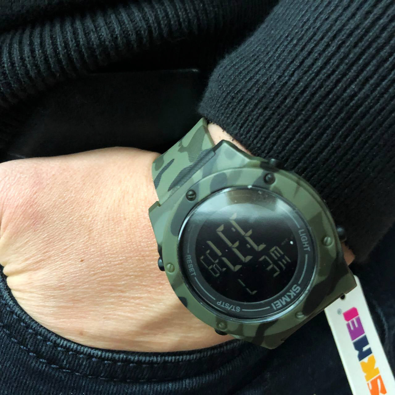 Часы наручные мужские SKMEI 1772CMGNBK, армейские часы противоударные, модные мужские часы