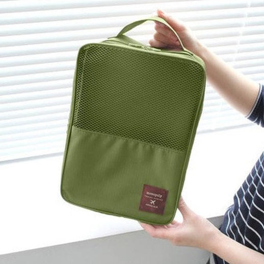 Органайзер для обуви дорожный сумка Monopoly Travel Series. Цвет: зеленый