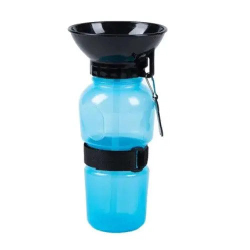 Поилка для собак дорожная переносная Aqua Dog 537 мл портативная бутылка для крупных и мелких собак FS-97