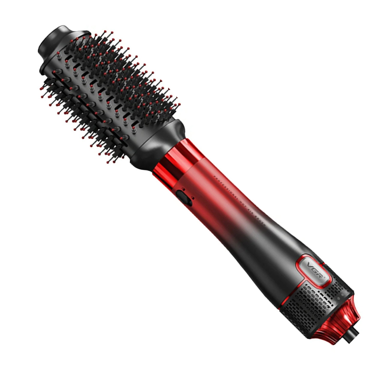 Фен-щітка стайлер VGR V-484 4 в 1. Колір: червоний