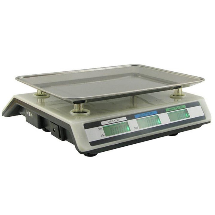 Весы торговые электронные со счетчиком цены на 50кг Matarix MX-414