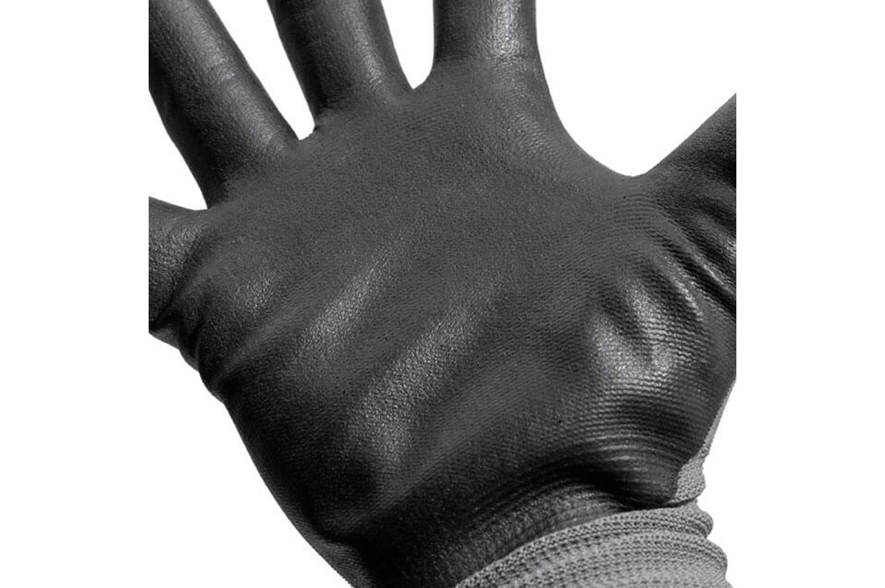 Перчатки Intertool - нитриловые 10" (серая)