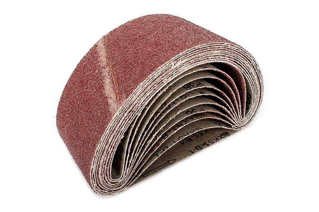 Лента шлифовальная Intertool - 75 х 457 мм Р36 (10 шт.)