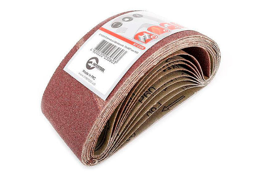Лента шлифовальная Intertool - 75 х 457 мм Р60 (10 шт.)
