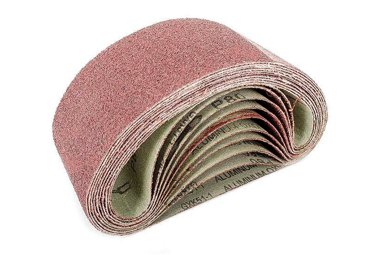 Лента шлифовальная Intertool - 75 х 457 мм Р80 (10 шт.)