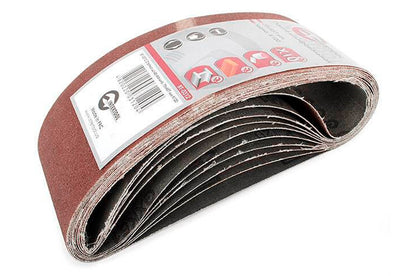 Лента шлифовальная Intertool - 75 х 457 мм Р120 (10 шт.)