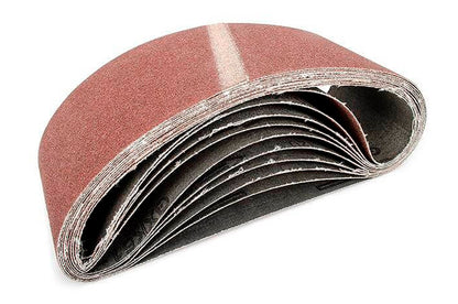 Лента шлифовальная Intertool - 75 х 457 мм Р120 (10 шт.)