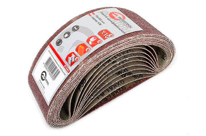 Лента шлифовальная Intertool - 75 х 533 мм Р36 (10 шт.)