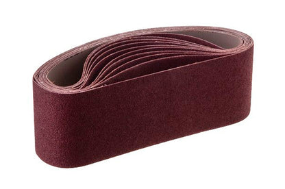 Лента шлифовальная Intertool - 75 х 533 мм Р80 (10 шт.)