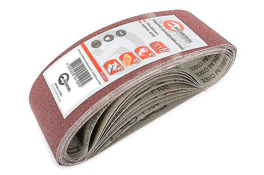 Лента шлифовальная Intertool - 75 х 533 мм Р100 (10 шт.)