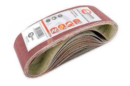Лента шлифовальная Intertool - 75 х 533 мм Р120 (10 шт.)