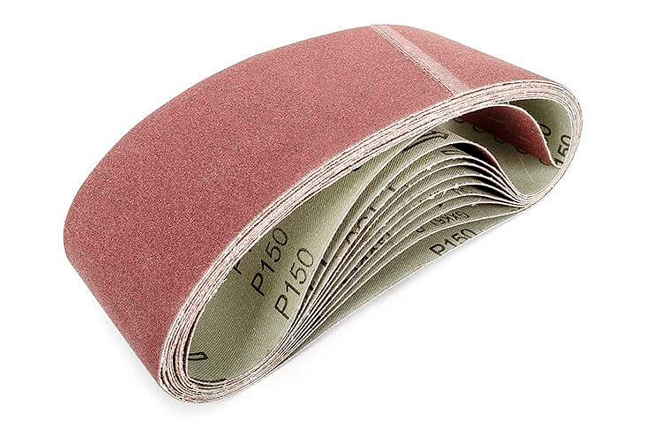 Лента шлифовальная Intertool - 75 х 533 мм Р150 (10 шт.)