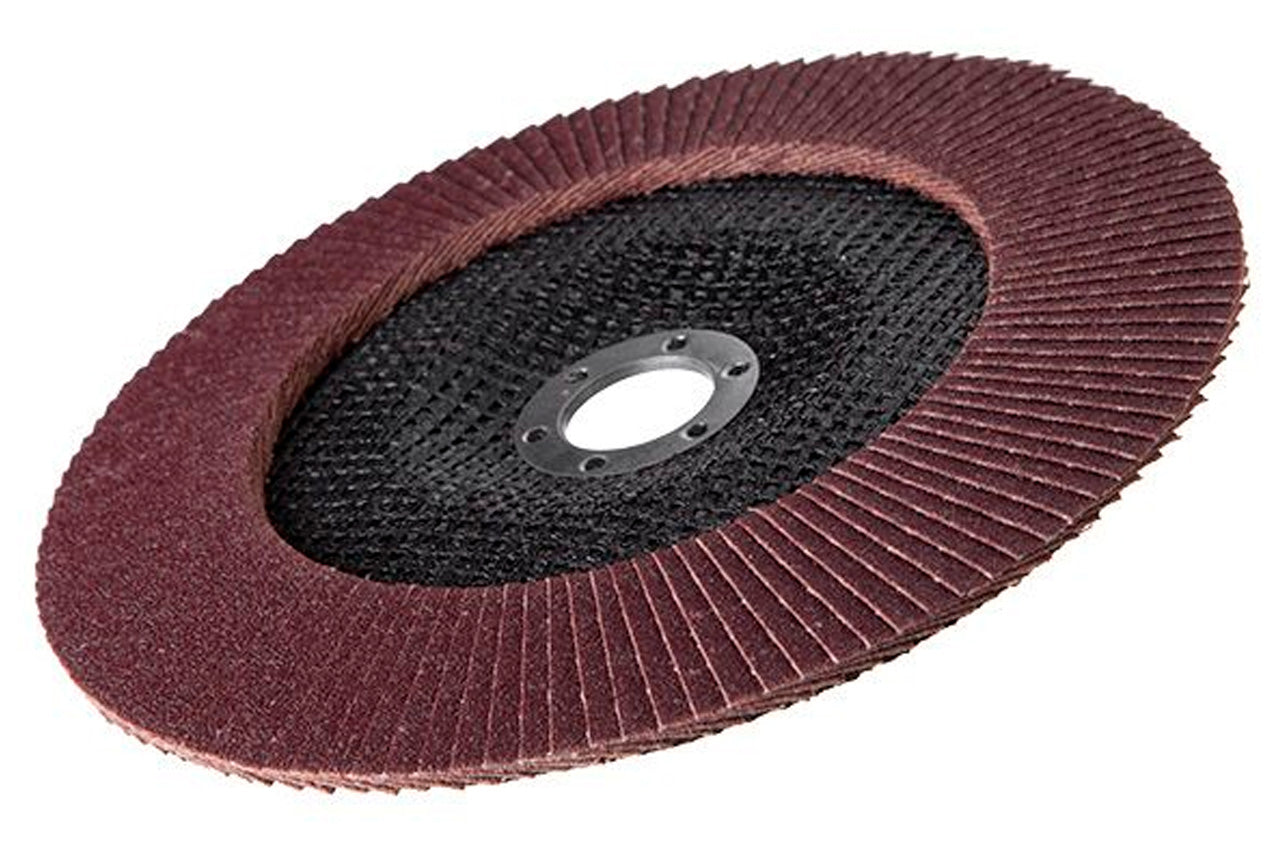 Круг лепестковый торцевой Intertool - 180 мм Р100