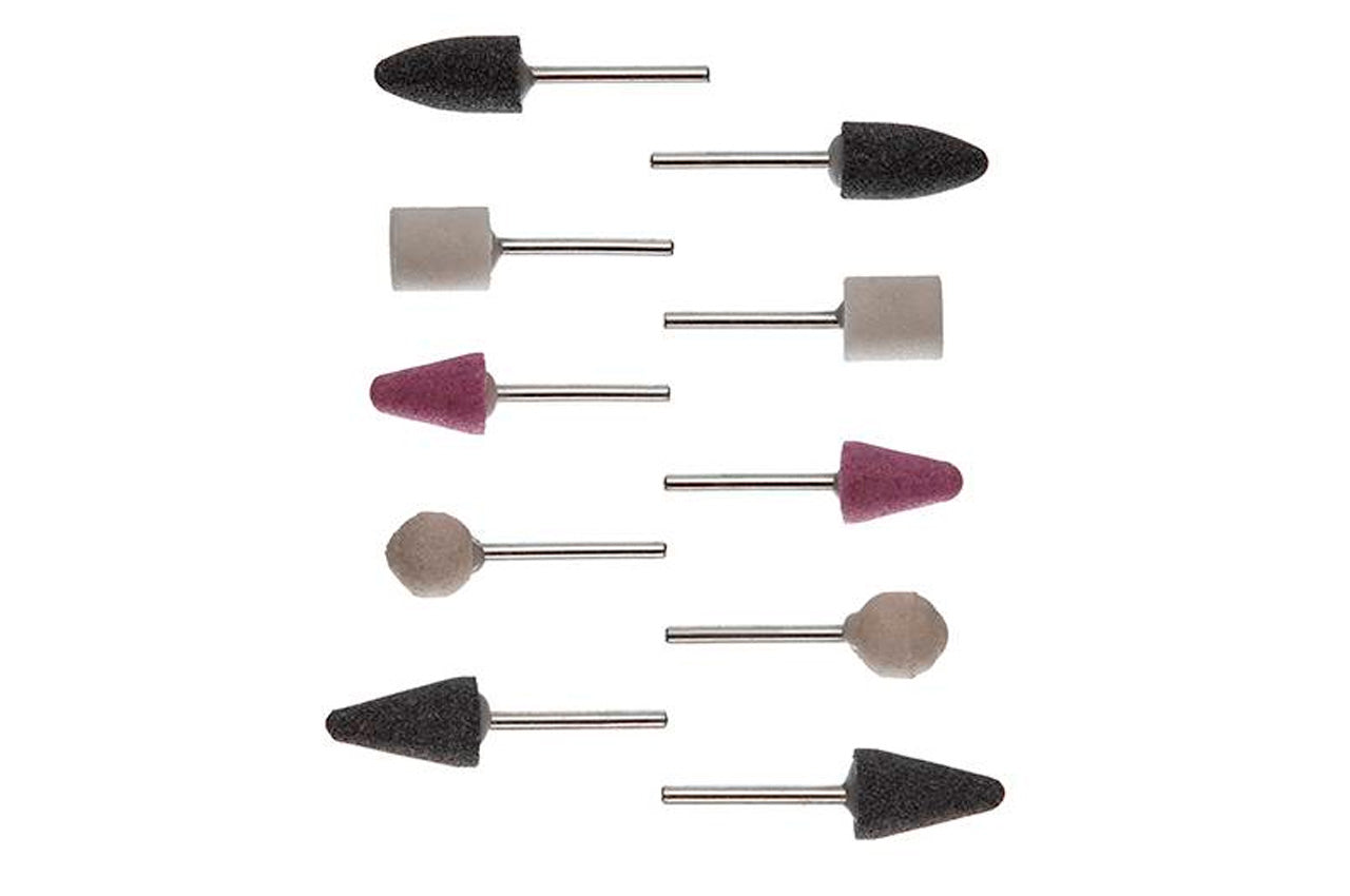 Набор шлифовальных камней Intertool - 10 шт.