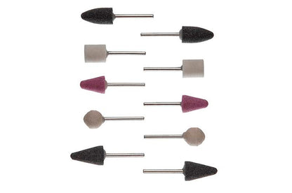 Набор шлифовальных камней Intertool - 10 шт.