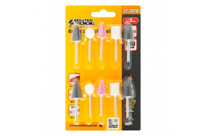 Набор шлифовальных камней Mastertool - 10 шт.