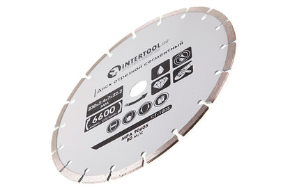 Диск алмазный Intertool - 230 мм сегмент