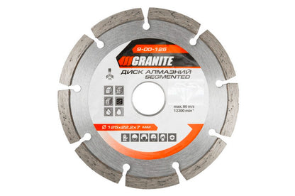 Диск алмазный Granite - 125 мм сегмент