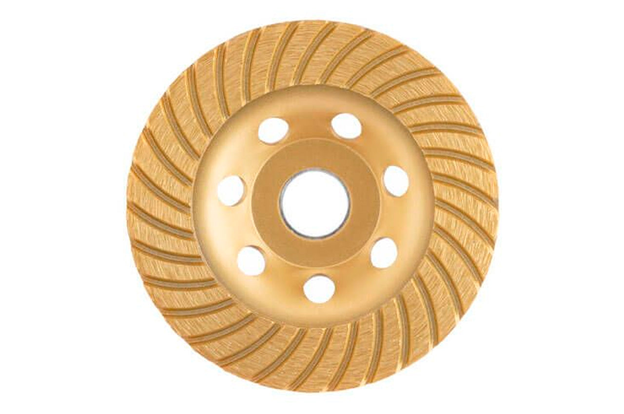 Диск алмазный для шлифовки бетона Intertool - 115 мм турбоволна