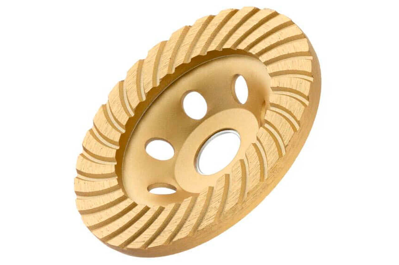 Диск алмазный для шлифовки бетона Intertool - 115 мм турбоволна