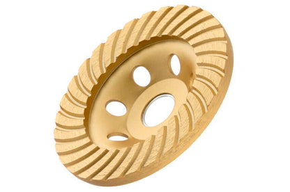 Диск алмазный для шлифовки бетона Intertool - 115 мм турбоволна