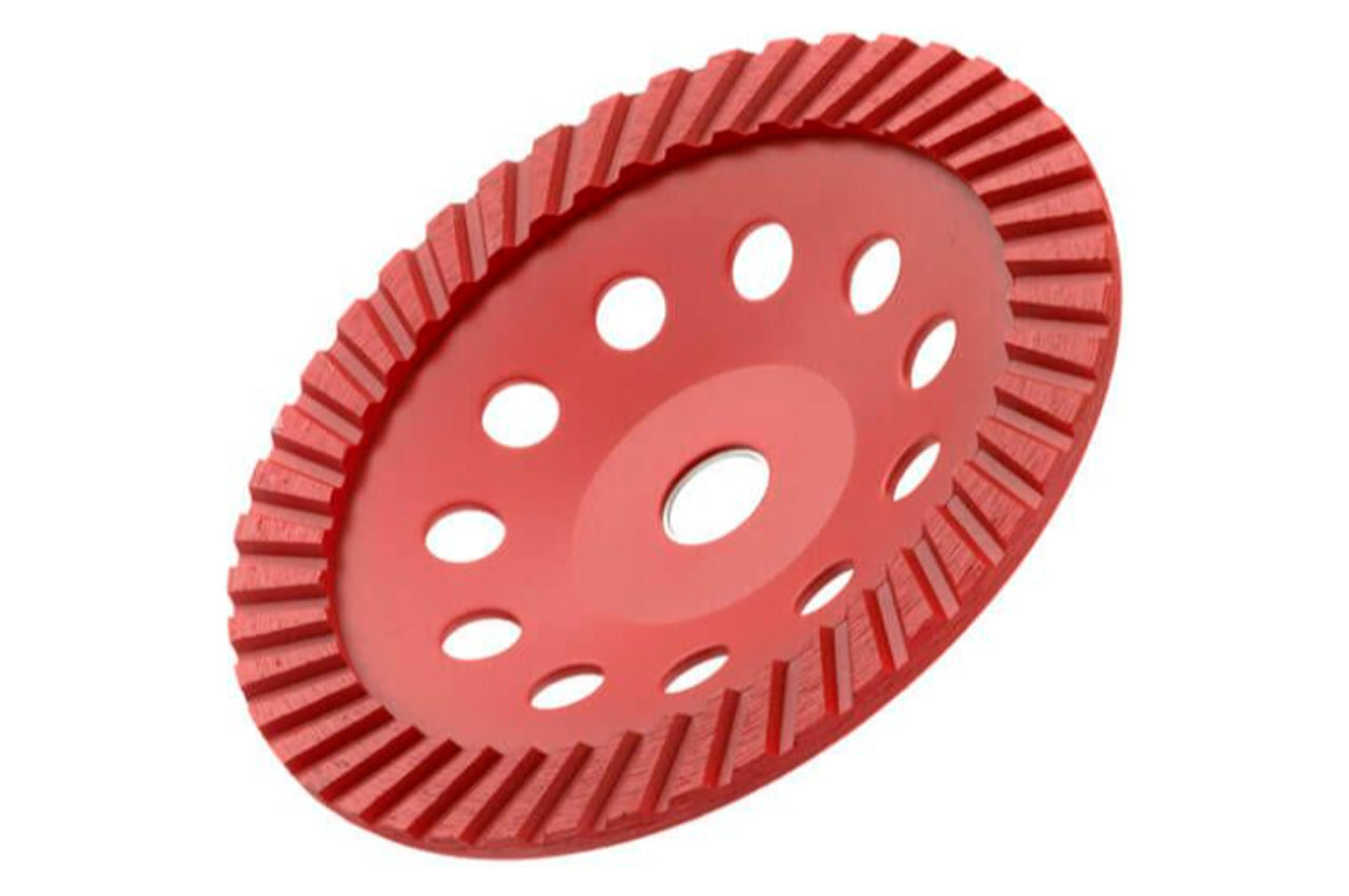 Диск алмазный для шлифовки бетона Intertool - 180 мм турбоволна