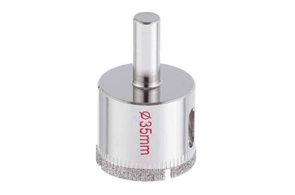 Сверло трубчатое по стеклу и керамике Intertool - 35 мм