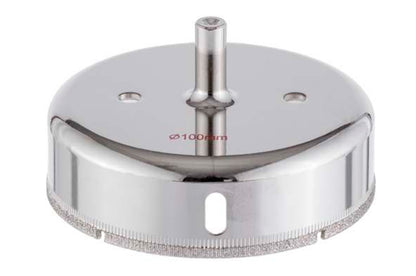 Сверло трубчатое по стеклу и керамике Intertool - 100 мм